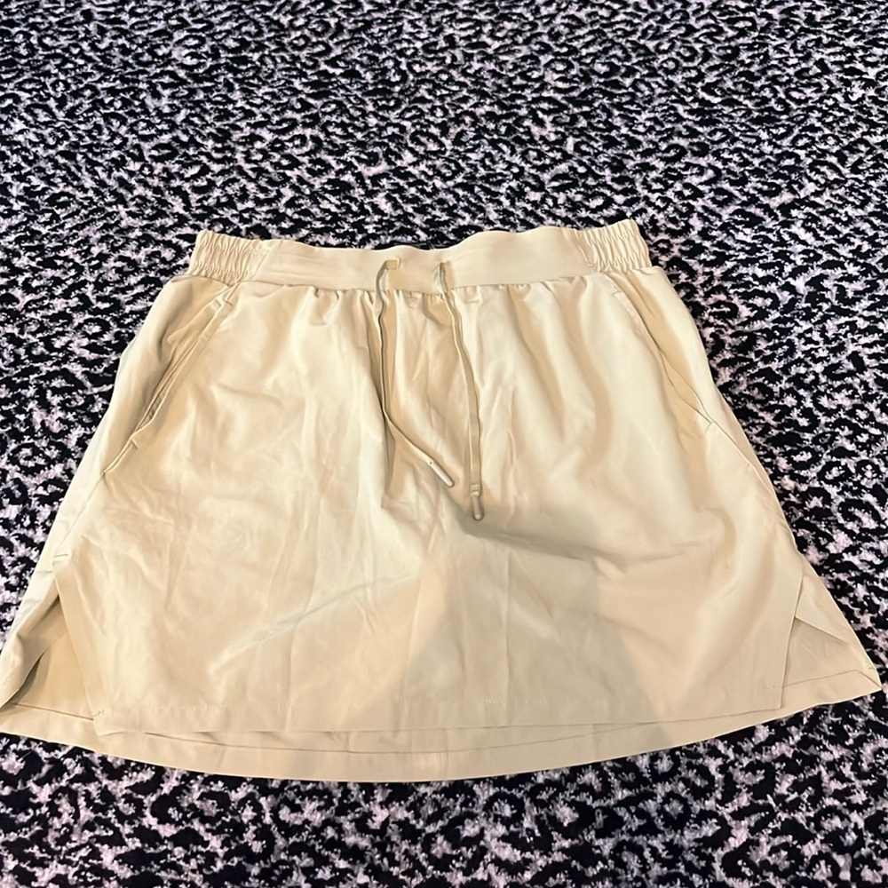 Olive green athletic skirt